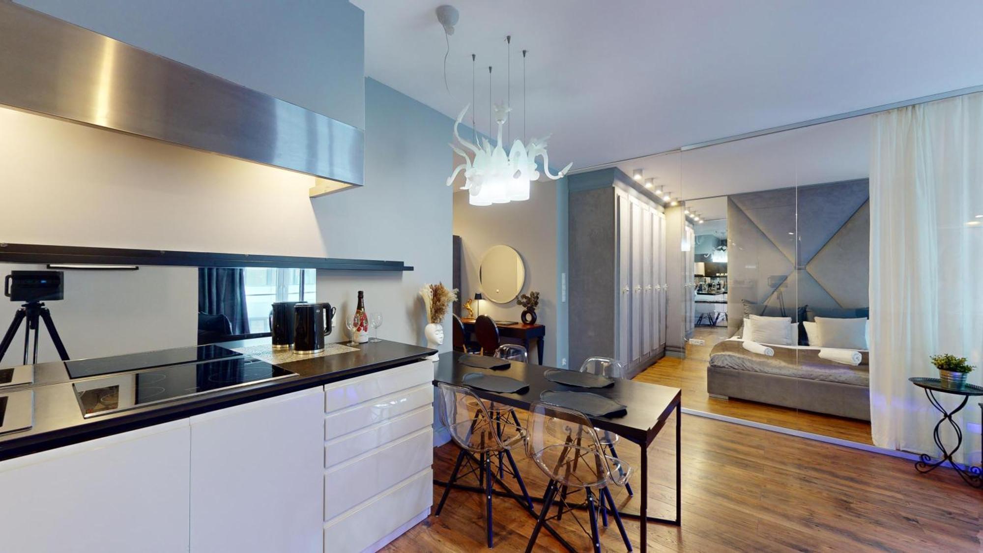 Apartment Dmowskiego 1b Wielka Wyspa 900 Steps To Market Wroclaw